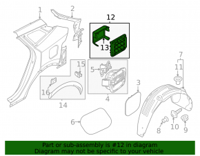 Left ventilation shield Kia Sportage 23-26