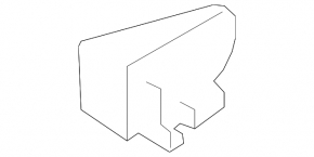 Plug outer handle front right Ford Escape MK3 13-19 structure