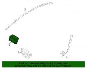 Airbag passenger in the dashboard Ford Flex 09-19