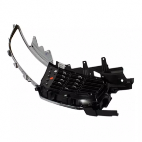 Left radiator grille Lincoln MKX 16-18 black