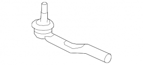 Steering rod with tip right Mazda 6 18-21 usa