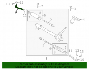 Steering tip right Mazda 6 18-21 usa