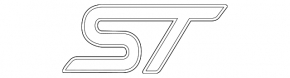 Emblem inscription ST tailgate Ford Edge 19-24