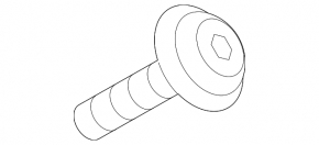 Rear left outer CV joint mounting bolt for Porsche Cayenne 19-26 70mm
