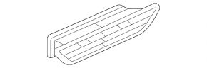 Front panel air duct deflector central Volkswagen ID.4 21-23