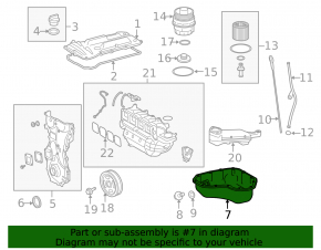 Lexus NX300h 15-21 oil pan