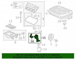 Acura MDX 14-20 Oil Filter Housing
