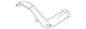 Lower air intake for Toyota Highlander 08-13 3.5