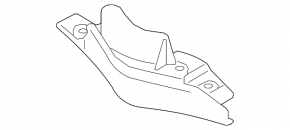 Rear left control arm pad for spring Audi Q3 8U 15-18