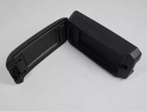 Console center armrest and cup holders Jeep Patriot 11-17 plastic, black
