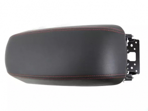Armrest Jeep Cherokee KL 14-18 black leather, red stitching, Trailhawk