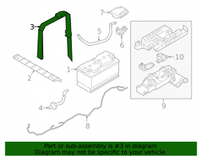 Volvo XC60 22-25 B5, B6 48V Battery Belt