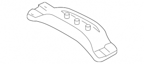 Front gearbox mount bracket Subaru Forester 14-18 SJ 2.5 MKPP