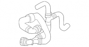 Cooling system hose for Audi Q7 16-22 2.0T