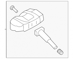 Kia EV6 22-24 Tire Pressure Sensor