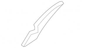 Windscreen wiper seal right Acura ILX 13-22