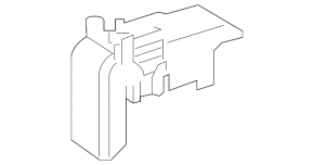 Toyota Venza 21-24 battery positive terminal cover