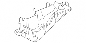 Fuse box housing underhood Toyota Sienna 11-16