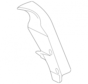Right outer fender light trim for Audi Q3 83A 19-25