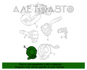Steering Angle Sensor for Toyota Sienna 2010-2011