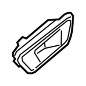 Door handle inner rear right Ford Ecosport 18-22