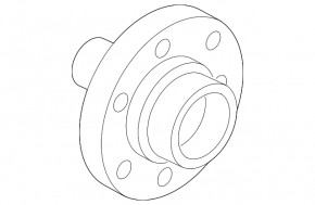 Front right hub Audi A6 C7 12-18 GSP