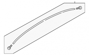Roof linings set Subaru Legacy 15-19