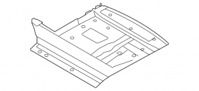 Porsche Cayenne 19-23 trunk trough