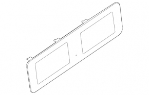 Monitor, display, navigation Mercedes X167 GLS 450 580 20-23 80k