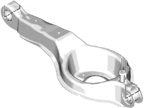 Lower control arm for rear left spring, Ford C-max MK2 13-18