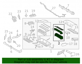 Battery module VVB Toyota Camry v70 18-24 lithium-ion