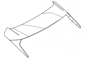 Tailgate spoiler Ford Mustang Mach-E 21-23