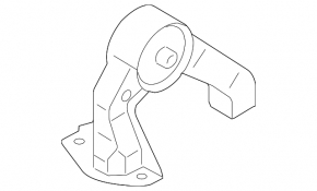Engine mount rear Mitsubishi Outlander Sport ASX 10-23 2.0