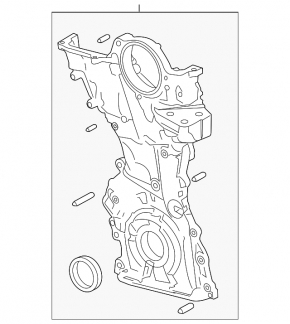 Front Engine Cover Mazda 3 14-18 BM