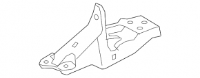 Left Engine Mount Bracket Lexus RX350 16-22
