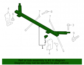 Volvo XC60 19-25 Type 2 TV Upper Bar