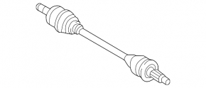 Rear right axle shaft for Hyundai Santa FE Sport 13-18