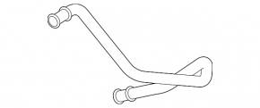 Lower cooling hose for Audi Q8 19-25 3.0T MHEV