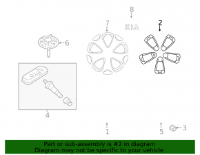 Wheel disk R16 Kia Soul 14-16