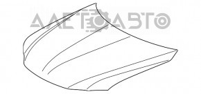 Hood bare Lexus CT200h 11-17