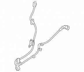 ABS sensor rear left Hyundai Sonata 16-17 hybrid