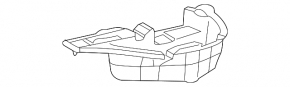 Trunk pocket left Lexus RX300 RX330 RX350 RX400h 04-09