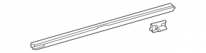Glass seal inner rear right Toyota Avalon 13-18