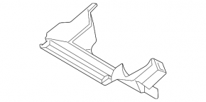 Radiator grille bracket Mitsubishi Outlander 14-21
