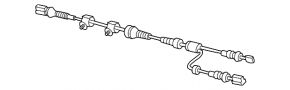 ABS sensor wire front right VW Touareg 11-17