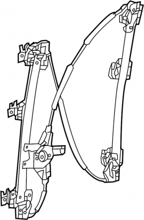 Front right window lifter with motor for Infiniti JX35 QX60 13-20