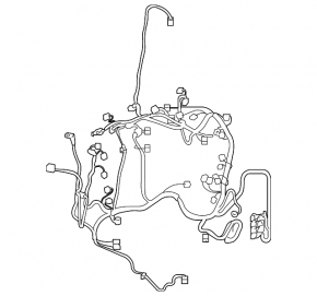 Lexus IS 14-15 engine wiring