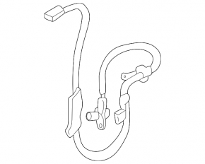 Front left ABS sensor for Toyota Sienna 11-20