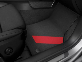 Set of floor mats for Audi A3 8V 15-20 rubber, black