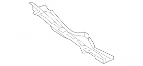 Metal wiper pan Mercedes GLA 14-20